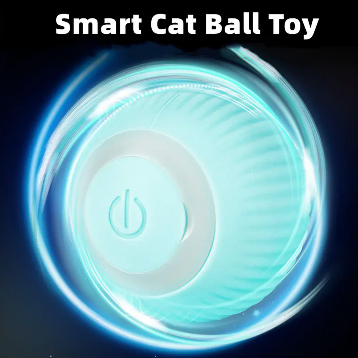 Intelligentes Katzenspielzeug in Ballform
