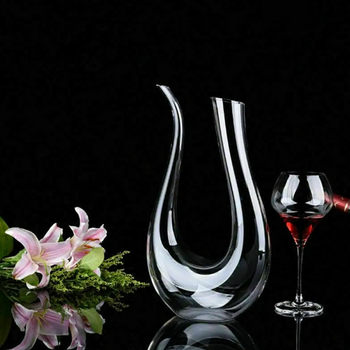 Kristall-Weindekanter in U-Form, 1500 ml