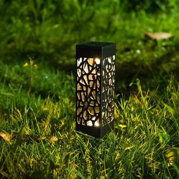 Solarbetriebene wasserdichte Vintage-Gartenleuchte